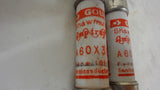 Lot Of 2 --- Gould Shawmut / Amp-Trap A60X35-4 Rectifier Fuse, 35 Amp, 600 V Ac