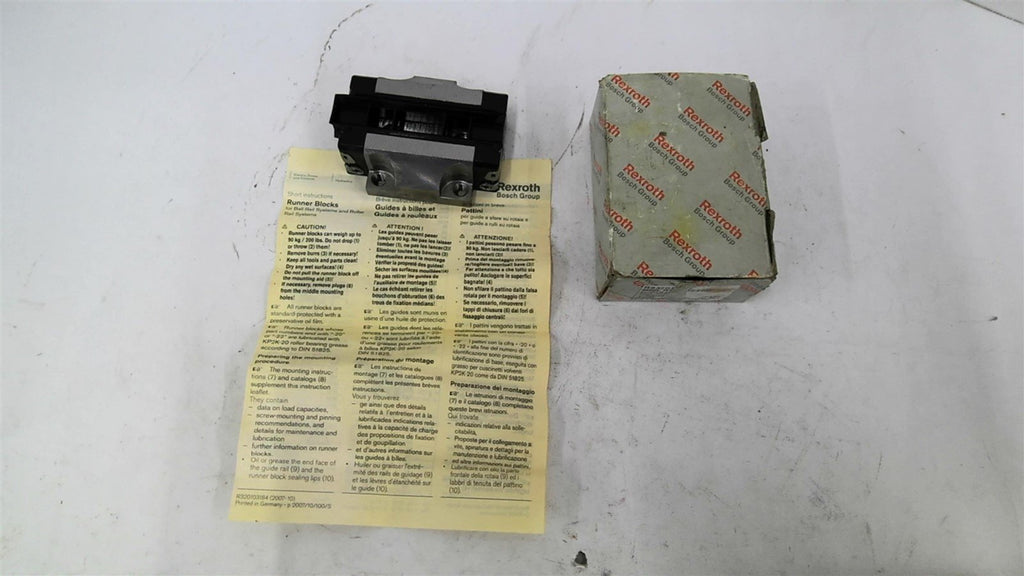 Rexroth R165121420 Linear Rail Bearing