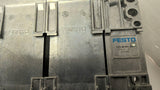 Festo MPA-FB-V1 Valve Terminal W/ VMA2-FB-EMG-4 J602X3 D202 X 7 W/