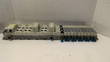 Festo MPA-FB-V1 Valve Terminal W/ VMA2-FB-EMG-4 J602X3 D202 X 7 W/