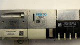 Festo MPA-FB-V1 Valve Terminal W/ VMA2-FB-EMG-4 J602X3 D202 X 7 W/