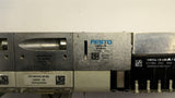 Festo MPA-FB-V1 Valve Terminal W/ VMA2-FB-EMG-4 J602X3 D202 X 7 W/