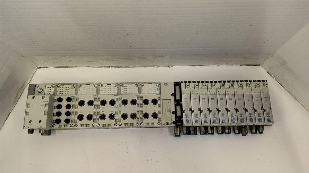 Festo MPA-FB-V1 Terminal Block W/10 VMPA2-FB-EMG-4 J602,5 CPX-M-GE-EV,