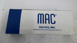 MAC 93A-AAB-000-DM-DJAP-1DG Solenoid Valve 120 Volt Coil 2.9 Watts
