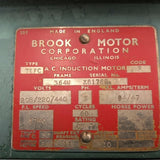 Brook Motor X81788 40HP AC Motor 1800RPM 4P 3PH 364U 230/460V TEFC 13A