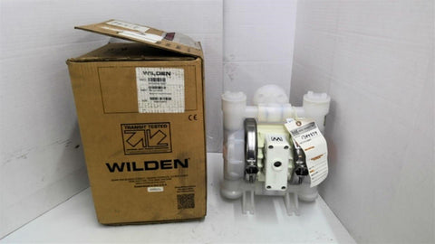 Wilden P2 Pro-Flo Series Clamped Plastic Diaphragm Pump Size 1" 125 PSI