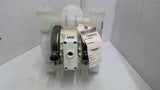 Wilden P2 Pro-Flo Series Clamped Plastic Diaphragm Pump Size 1" 125 PSI