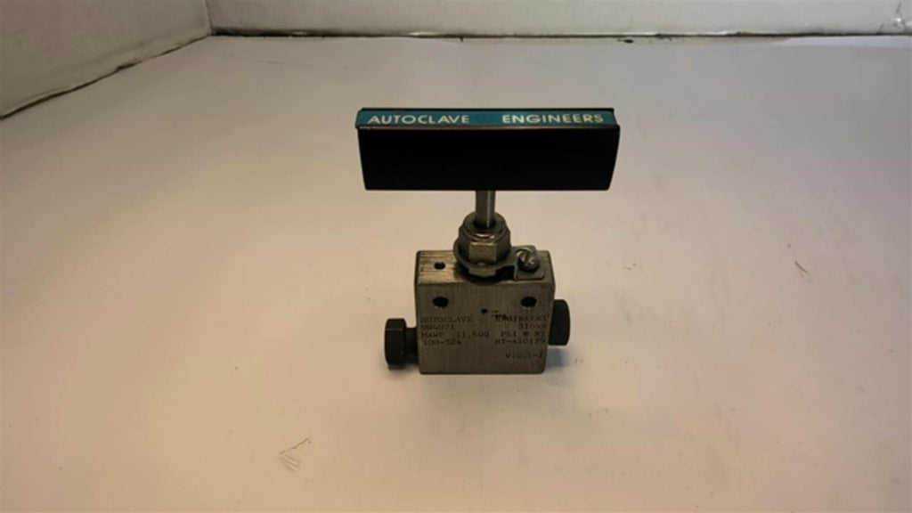 Autoclave Engineers SW4071 Low Pressure Needle Valve 11,500 PSI