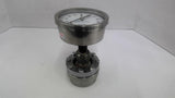 Ashcroft 205 In Line Diaphragm Seal 0-100Psi Pressure Gauge