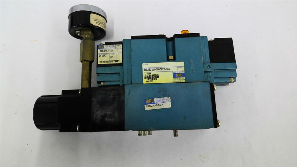 MAC 82A-BC-000-TM-DFFP-1DA Valve with 150 PSI Solenoid TM-DFFJ-1DA