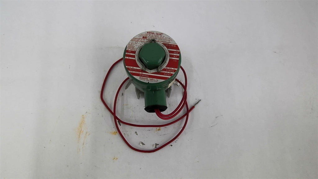 ASCO EF8340A1 Solenoid Valve 150 PSI 1/4" Pipe