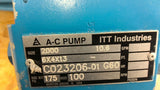 ITT Industries Model 100 CO23206-01 A-C Pump Size 2000 175 PSI 6x4x13