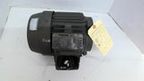Toshiba 0024FTSA21A-P 2HP AC Motor 1800RPM 4P 3PH 145T 230/450V TEFC 60HZ