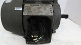 Toshiba 0024FTSA21A-P 2HP AC Motor 1800RPM 4P 3PH 145T 230/450V TEFC 60HZ