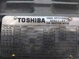 Toshiba 0024FTSA21A-P 2HP AC Motor 1800RPM 4P 3PH 145T 230/450V TEFC 60HZ