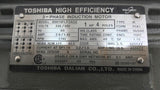 Toshiba B0014FL2AOZ 1HP AC Motor 1800 4P 3PH 56/56H TEFC 60HZ
