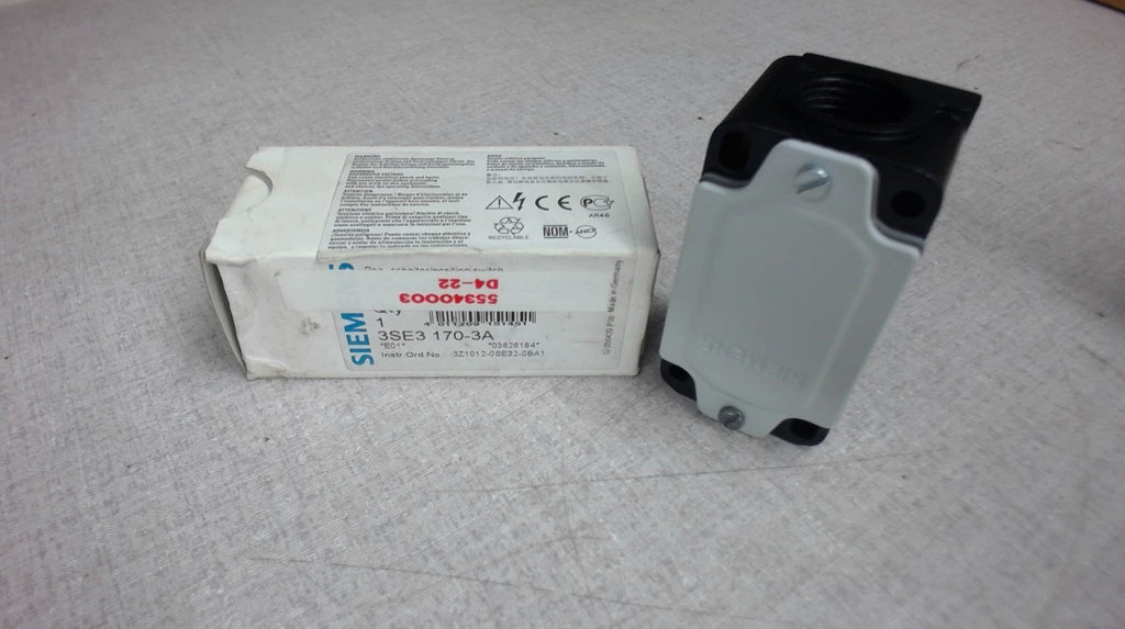 SIEMENS 3SE3 170-3A, POSTION SWITCH, 230V, 1NO, 1NC