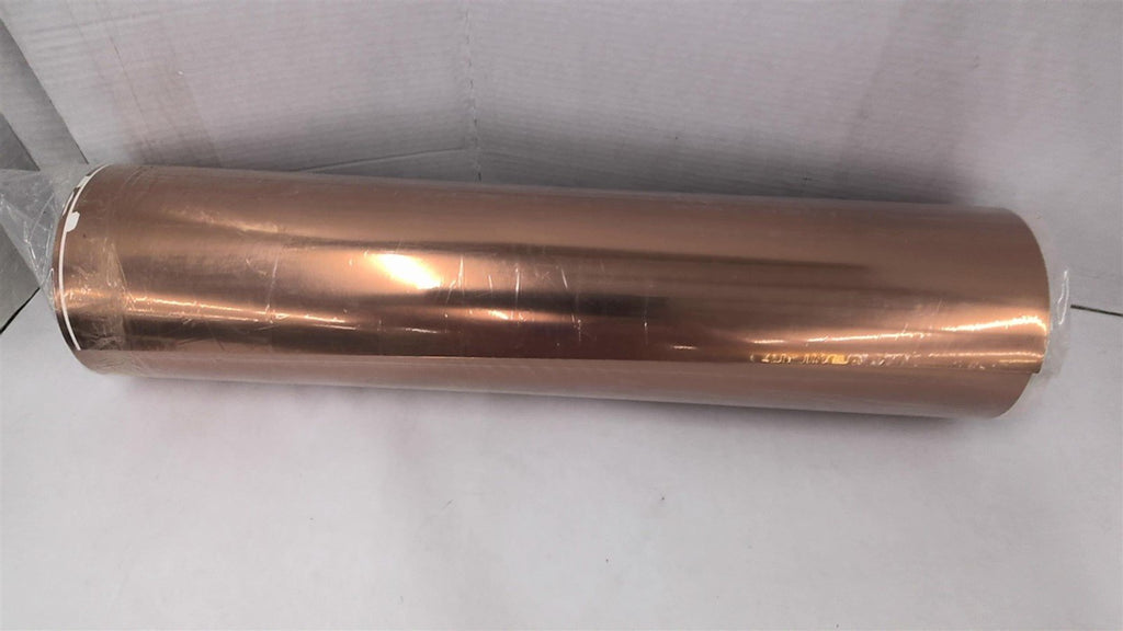 Copper Coated Sheet Roll 24"W White Inside .0335 Thickness Calculated 40FT