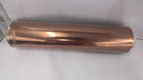Copper Coated Sheet Roll 24"W White Inside .0335 Thickness Calculated 40FT