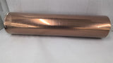 Copper Coated Sheet Roll 24"W White Inside .0335 Thickness Calculated 40FT