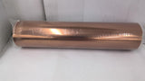 Copper Coated Sheet Roll 24"W White Inside .0335 Thickness Calculated 40FT