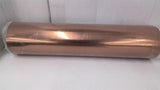 Copper Coated Sheet Roll 24"W White Inside .0335 Thickness Calculated 40FT