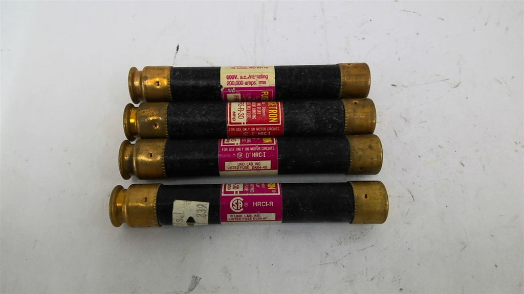 Fuseron FRS-R-30 Fuse 30 Amp Lot of 4