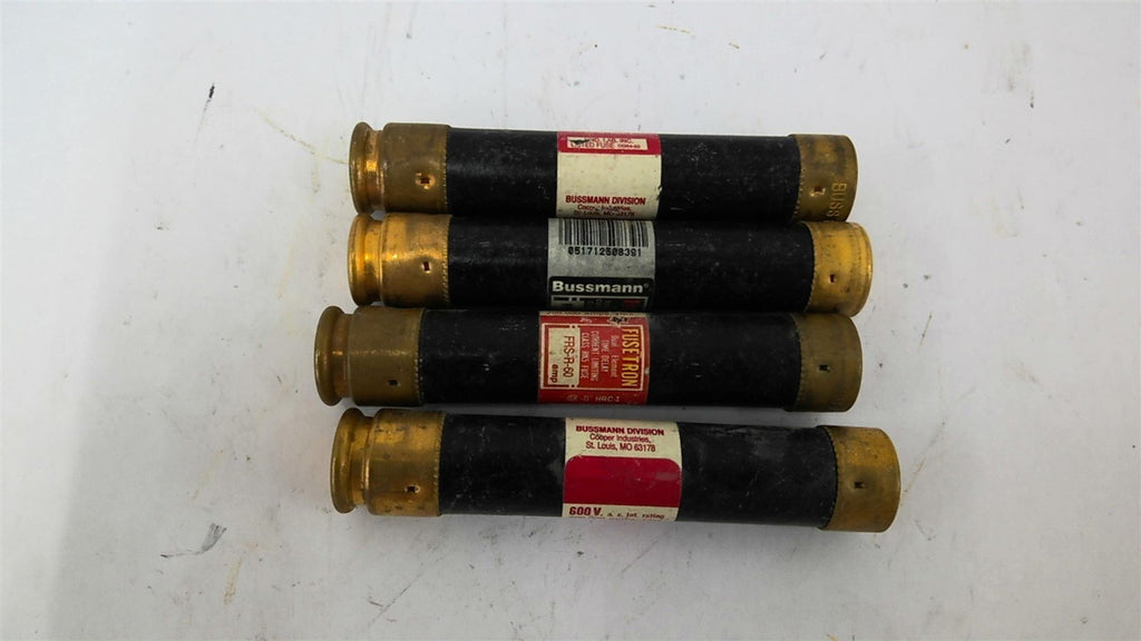 Fusetron FRS-R-60 Fuse 60 Amp 600 Volts Lots of 4