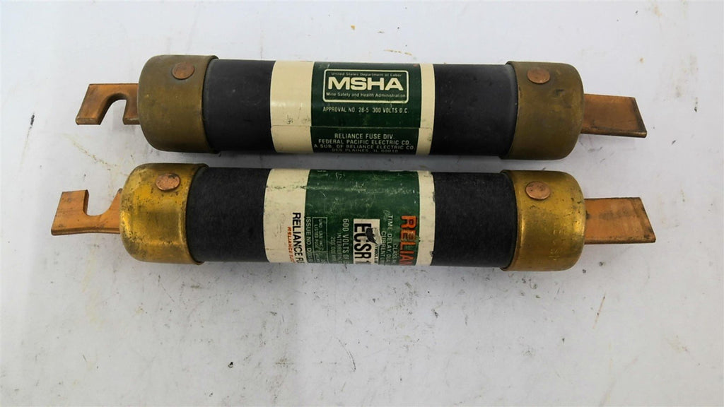 Reliance ECSR 100 Fuse 100 Amp 600 Volts Lot of 2