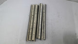 Clipper Belt Fasteners No. 1-A Carded Galvanized Lot of 9