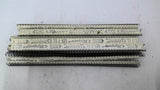 Clipper Belt Fasteners No. 1-A Carded Galvanized Lot of 9