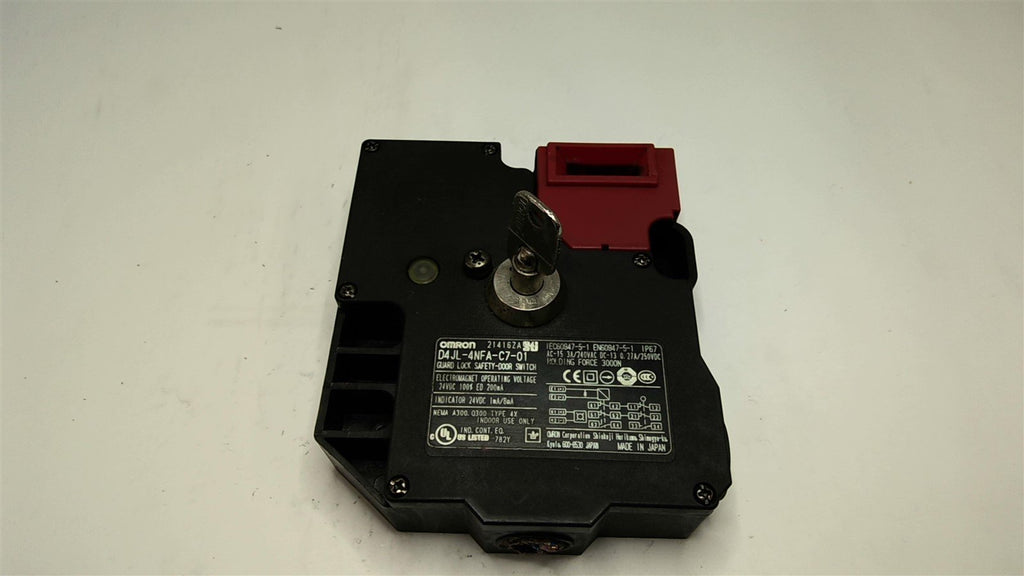 Omron D4JL-4NFA-C7-01 Guard Lock Safety-Door Switch