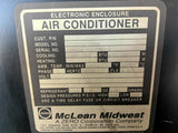 McLean Midwest 17-0216-G009 Enclosure Air Conditioner Single Phase 1800 BTU 115V