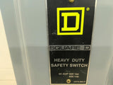Square D HU362 Fusible 60A 600VAC Safety Switch