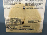 Square D HU362 Fusible 60A 600VAC Safety Switch