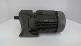 Hitachi GA24-075-5 Gear Motor 0.75 Kw 3Ph 4P 200 V 360 Rpm 3.5 Amps