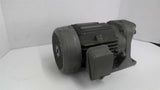 Hitachi GA24-075-5 Gear Motor 0.75 Kw 3Ph 4P 200 V 360 Rpm 3.5 Amps