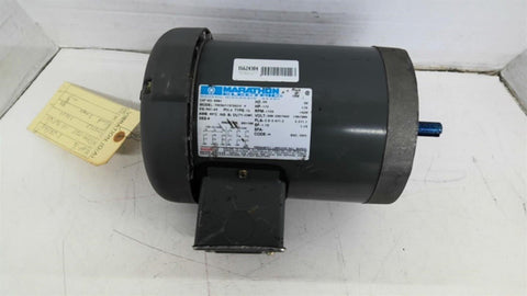 Marathon 7VE56T17F5321F 1/2 HP AC Motor 1800 RPM 4P 3 PH 56C 65 208-230/460 V