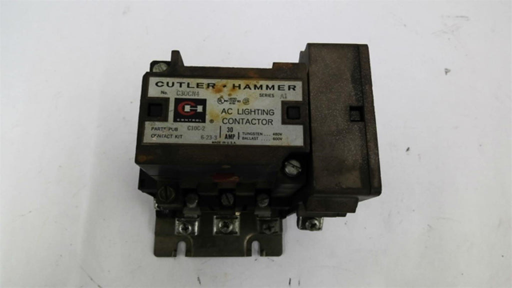 Cutler-Hammer C30CN4 AC Lighting Contactor 30 Amp