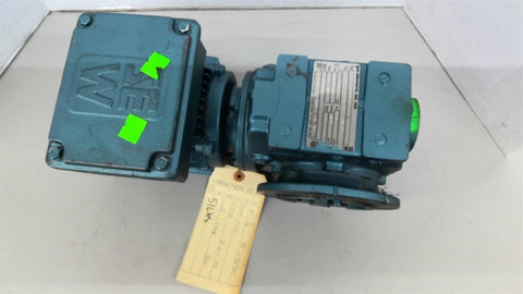 SEW Eurodrive 850116324.08.08001 .33 HP 1720 RPM 230/460 V 201:1 Ratio