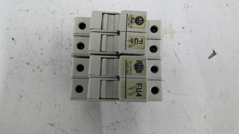 Allen-Bradley 1492-FB2C30 fuse Holder 30 Amp 600 Volts Lot of 2