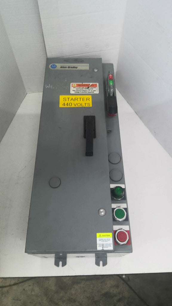 Allen-Bradley 512-CJB-1-4G-25R Combination Starter Nema Size 2 480 V 480 V Coil
