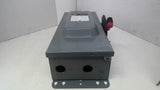 Square D H363AWK Fusible Safety Switch 100 Amp 600 Vac
