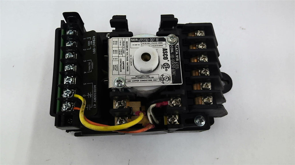 ASCO 918 62031 Lightning Contactor 20 Amp DC