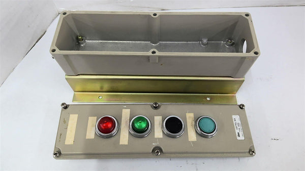 Idec 4 Pushbutton Control Box Type AGA – BME Bearings and Surplus