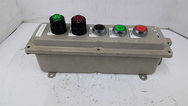 Idec EC2A-5110N 5 Push Button Control Unit – BME Bearings and Surplus