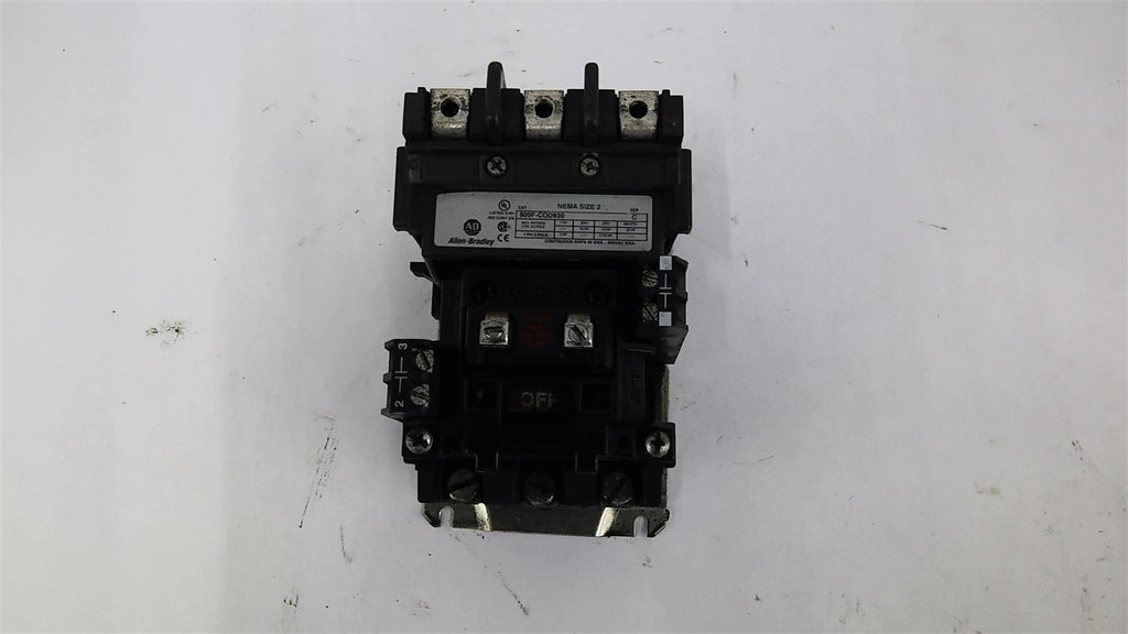 Allen-Bradley 500F-COD930 Starter Size 2 460 Volts 25 HP