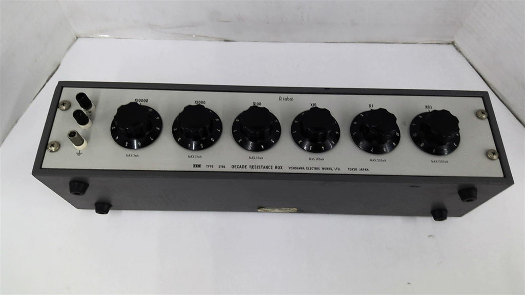 Yokogawa 2786 Decade Resistance Box BME Bearings and Surplus