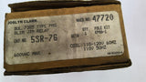 Joslyn Clark 5SR-76 Slim Jim Relay 600 Vac 120 V Coil