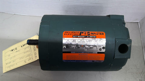 Reliance Electric P56X13371 3/4 HP AC Motor 1800 RPM 4P 3 PH 56C 230/460 V